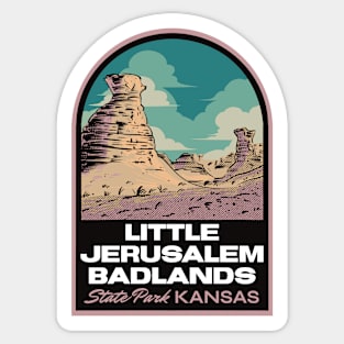 Little Jerusalem Badlands State Park KS Sticker